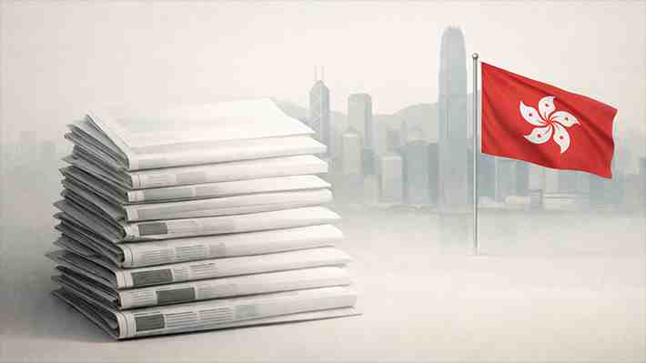 El colapso de la libertad de prensa en Hong Kong: En 20 años cayó más de 120 lugares en ranking