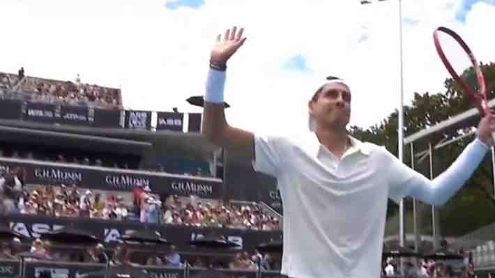 Tabilo arrolla al argentino Ugo Carabelli y ahora irá ante el 24 del mundo en octavos del ATP de Auckland