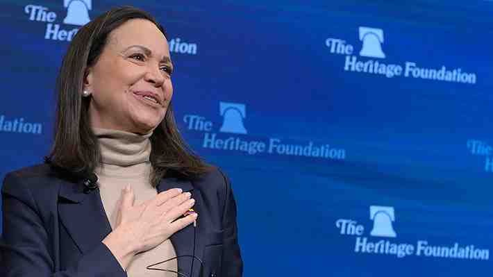 Machado asegura que Venezuela ya empezó una transición y que Delcy Rodríguez solo "cumple órdenes" de EE.UU.