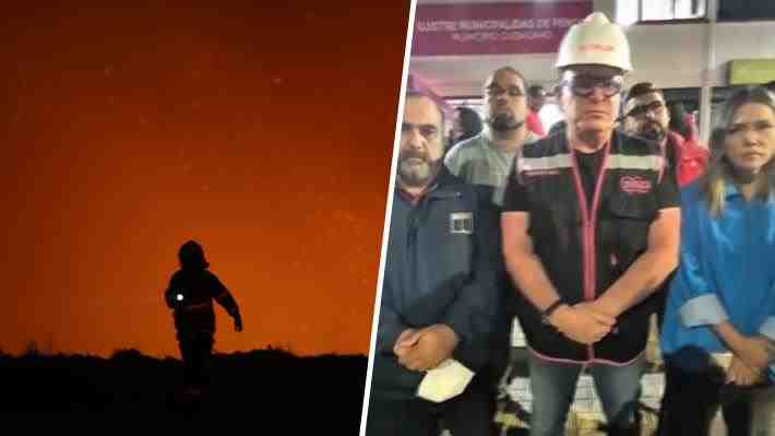 Incendios forestales: Alcalde de Penco informa de dos fallecidos y acusa falta de apoyo del Gobierno