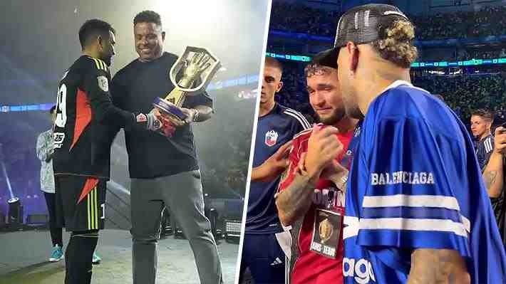El emotivo gesto de Neymar y el chileno que fue premiado como el mejor... Lo que no se vio tras derrota de la "Roja" en la Kings League