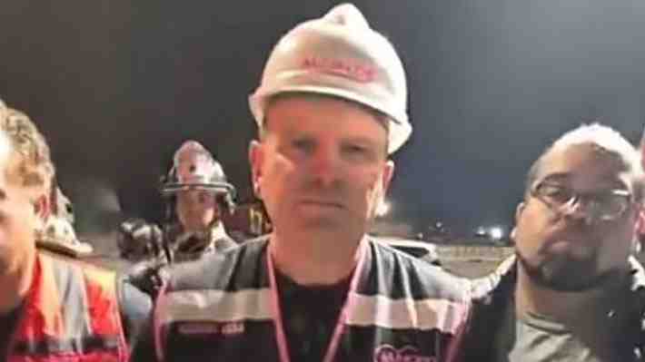 Rodrigo Vera, el alcalde de Penco "emocionado" por el daño de los incendios y que se enfrentó al Gobierno el domingo