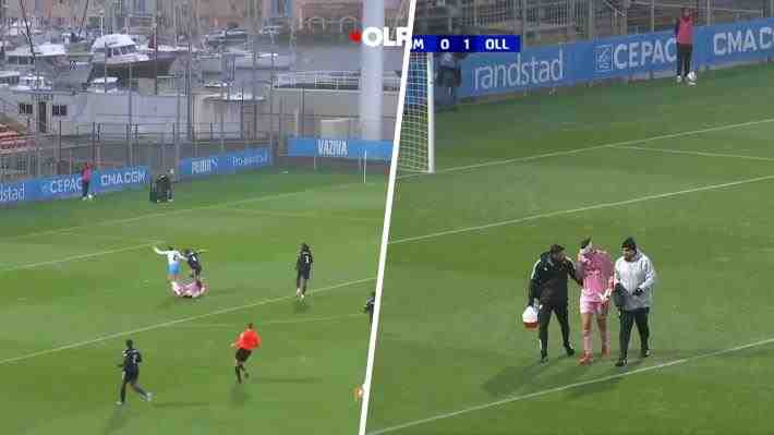 Con puntos en su rostro: La preocupante imagen que dejó Christiane Endler en duelo por la Copa de Francia femenina