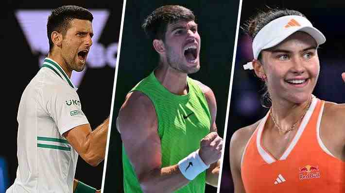 Djokovic avanza sin jugar, Alcaraz brilla e Iva Jovic de 18 años sorprende: Los primeros clasificados a cuartos en Australia