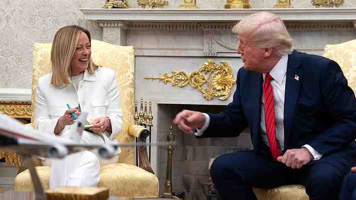 Entre su amistad con Trump y la defensa de Europa: La incómoda posición de Giorgia Meloni