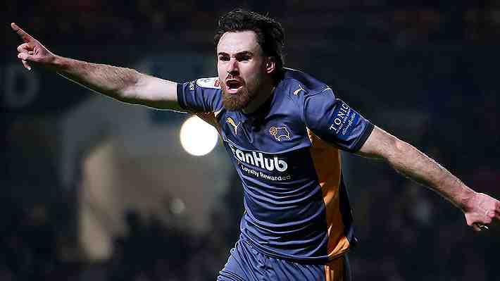 Mira el gol de Ben Brereton para el Derby County en el fútbol inglés