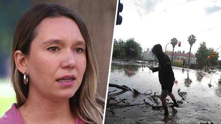 Alcaldesa de Las Condes y las inundaciones por las fuertes lluvias: "Fue más fuerte de lo que esperábamos"