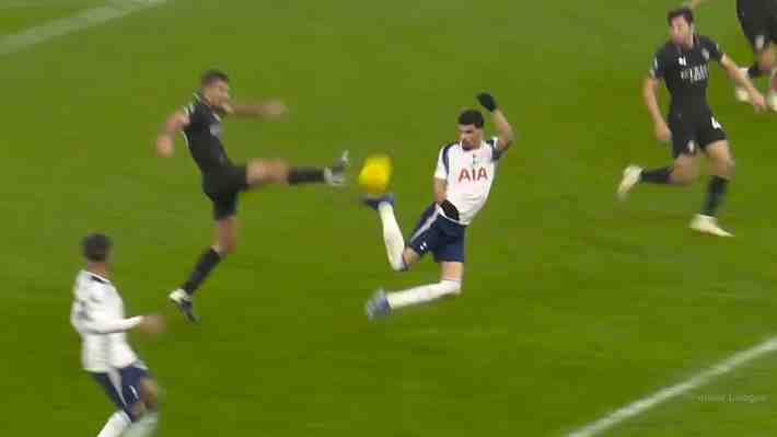 "Una locura de golazo": Mira la increíble pirueta de figura del Tottenham para empatarle al City y que ya se viraliza