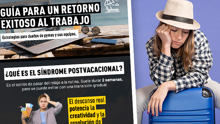 ¿Sufres síndrome postvacacional? Sigue esta guía para un retorno gradual al trabajo