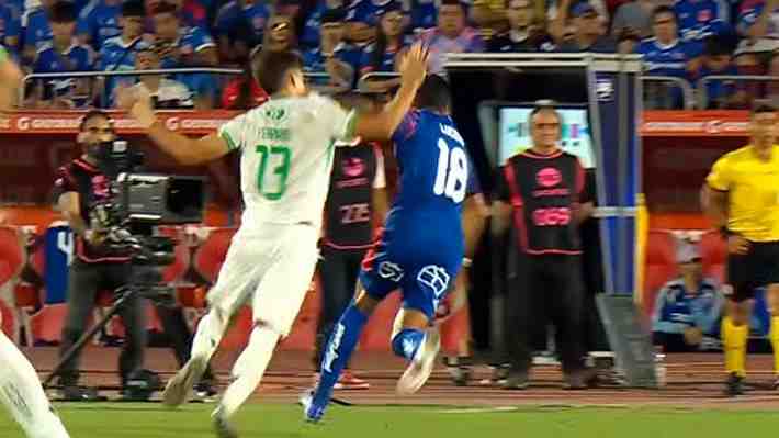 La ANFP libera los audios del VAR tras la controvertida expulsión de Juan Martín Lucero y se da a conocer el castigo para el jugador de la U