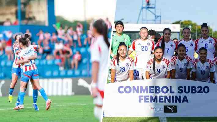 La "Roja" femenina cayó por goleada ante el local Paraguay en su debut en el Sudamericano Sub 20