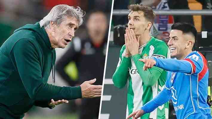 El Betis de Pellegrini es goleado de local ante el Atlético de Madrid y sufre dura eliminación en Copa del Rey