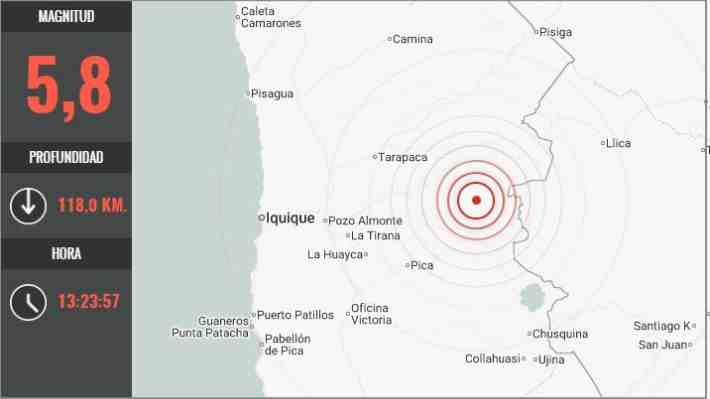 Sismo de mediana intensidad afecta a la zona norte del país: Epicentro fue cerca de la frontera con Bolivia