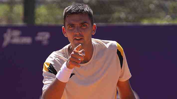 Video: El provocador gesto de Tomás Barrios a los hinchas rivales tras victoria en el ATP de Buenos Aires