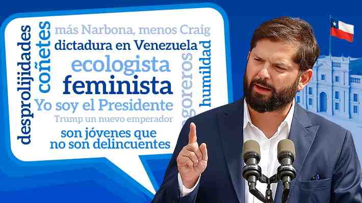 "Narbona", "agoreros" y "desprolijidades": Viaje por los cuatro años de Boric a través de 18 de sus frases