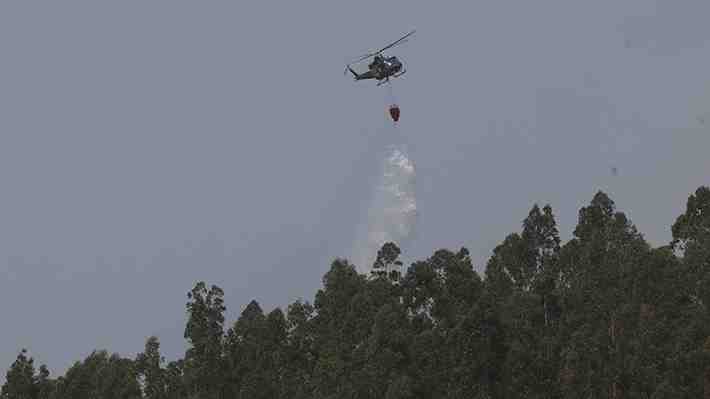 Declaran alerta roja para la comuna de Melipilla y piden evacuar sectores por incendio forestal