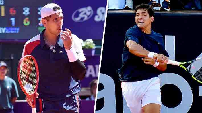 Alejandro Tabilo juega un gran tenis y se mete en octavos de final del ATP de Río de Janeiro, mientras que Garin fue eliminado