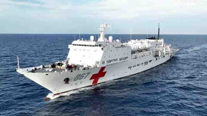 Seremi de Salud prohíbe operativo médico de buque hospital chino en costas de Valparaíso