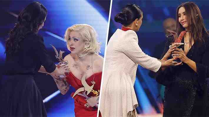 No hubo "reunión": Las diferencias entre la entrega de la Gaviota de Platino a Mon Laferte y a Myriam Hernández