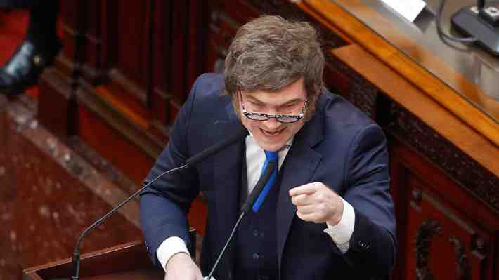 Video | "Ladrones, asesinos": El polémico discurso cargado de insultos con que Milei inauguró el año legislativo en Argentina