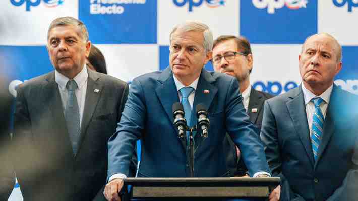 Kast pone término al proceso de traspaso: "No confiamos en la información que se nos entrega"