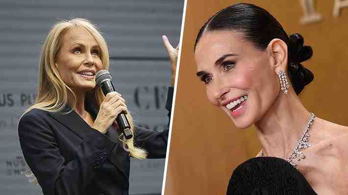 Foto | Cecilia Bolocco se encuentra con Demi Moore en evento sobre la belleza y el paso del tiempo en California