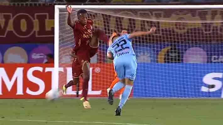 Video: La tremenda patada en el rostro de Kelvin Florez a jugador de O'Higgins que dejó al Tolima con diez en la Libertadores