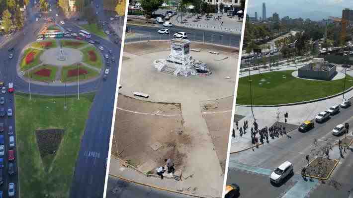 Fotos | "Los problemas de este lugar venían de mucho antes del estallido": Así era, así fue y así está Plaza Italia