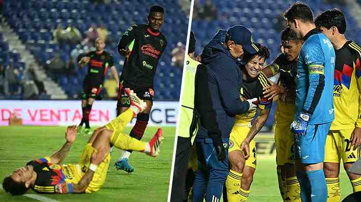 El América revela el parte médico de Víctor Dávila tras sufrir impactante lesión