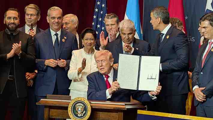 Cumbre en EE.UU.: Trump anuncia una nueva "coalición militar" en Latinoamérica contra los carteles del narcotráfico