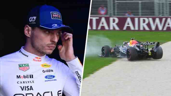 "Lo de hoy no me ha pasado en la vida": Max Verstappen tras quedar eliminado en la primera curva de la qualy de F-1