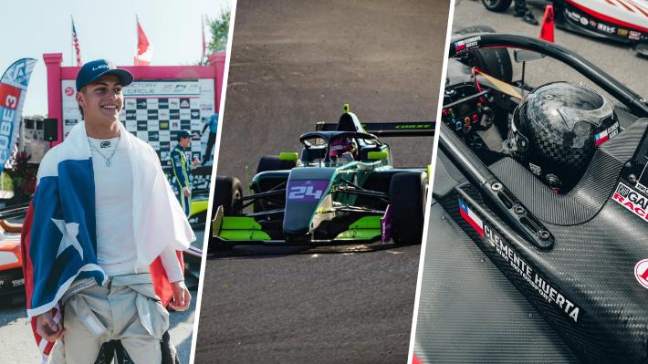 Tiene un auto que era de Max Vestappen: Clemente Huerta, el chileno de 17 años que correrá la Formula 4 y sueña con la máxima categoría