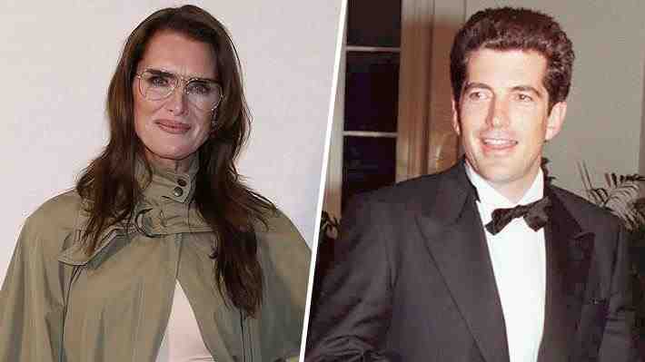 Brooke Shields recuerda su apasionado y fugaz romance con John F. Kennedy Jr.: "Tenía unos labios hermosos"