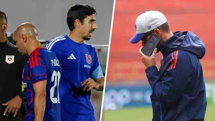 Revelan tenso cara a cara de la U con Tobar por polémico penal no cobrado, mientras hay división en Azul Azul por Meneghini