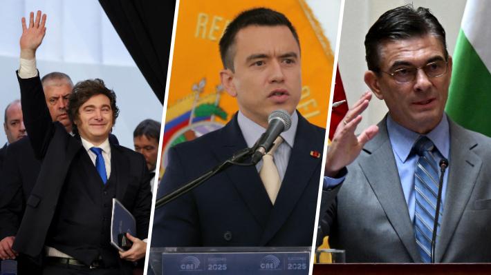 Entre toques de queda y reformas: Cómo llegan al cambio de mando los líderes sudamericanos invitados por Kast