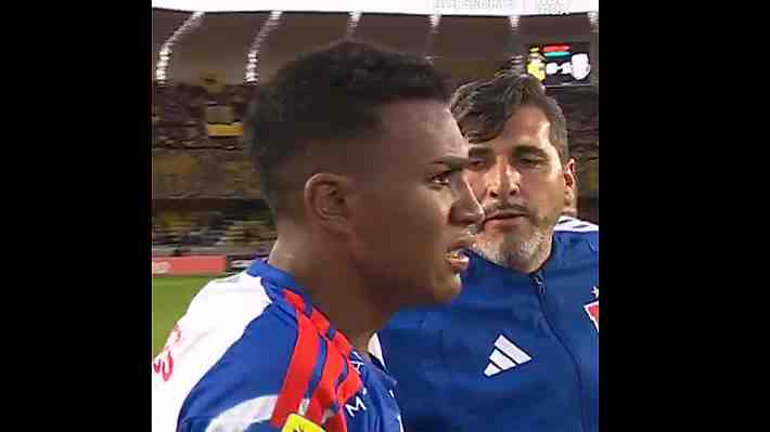 El emotivo llanto del juvenil Jhon Cortés tras el triunfo de la U ante Coquimbo