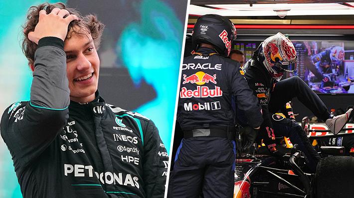 Histórico GP de China de F-1: Antonelli sorprende y gana la carrera, mientras Verstappen sale dañado