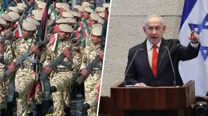 Guardia Revolucionaria de Irán promete matar a Netanyahu: "Lo seguiremos persiguiendo sin descanso"