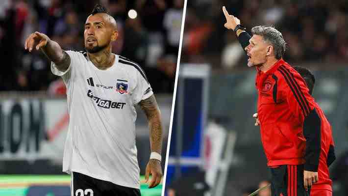 Vidal sorprende con un fuerte "palo" a Nicolás Córdova, mientras Fernando Ortiz habla de su criticado sistema tras victoria de Colo Colo