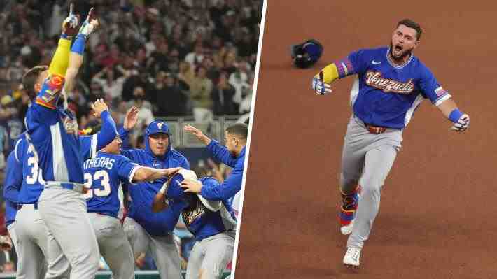¡Histórico! Venezuela gana una dramática final a EE.UU. y es por primera vez campeón Mundial de béisbol