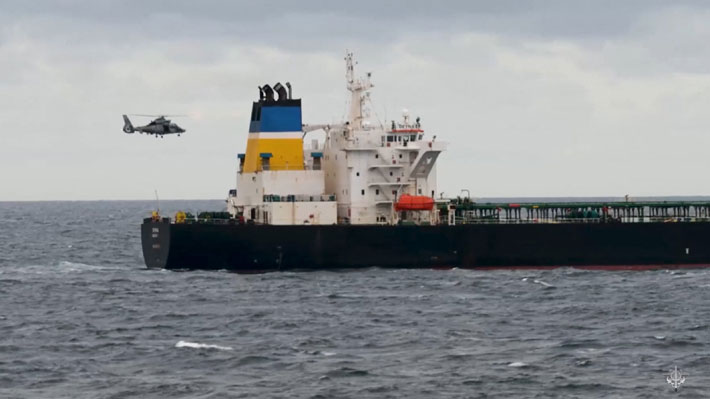Armada francesa intercepta un petrolero procedente de Rusia: Es sospechoso de formar parte de la "flota fantasma"