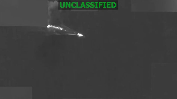 Video: EE.UU explota otra "narcolancha" que habría estado cargada de droga en el océano Pacífico