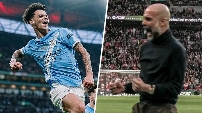 Manchester City derrota al Arsenal y gana la Copa de la Liga inglesa: Revisa los goles y la furiosa celebración de Guardiola