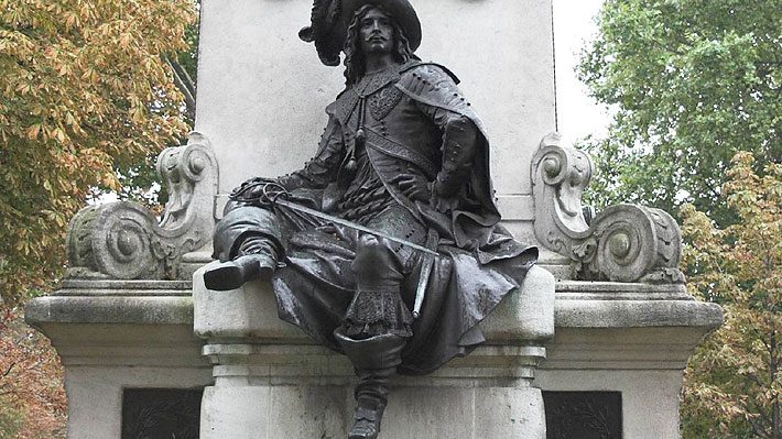 Encuentran un esqueleto en una iglesia en Países Bajos que sería del célebre mosquetero francés D'Artagnan