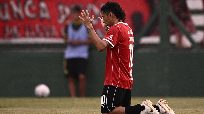 "Exquisita definición": Mira el golazo que hizo Luciano Cabral para Independiente en la Copa Argentina