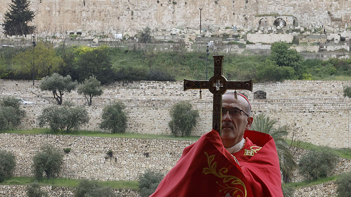 "Inaceptable" y "juego de poder": Las reacciones a prohibición israelí de celebrar el Domingo de Ramos en el Santo sepulcro