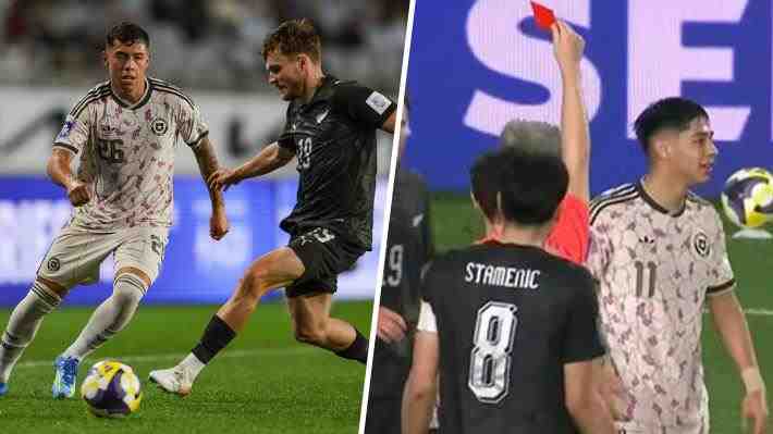 Mira el descuento de Tapia para Chile, los cuatro goles de Nueva Zelanda y la expulsión de Darío Osorio