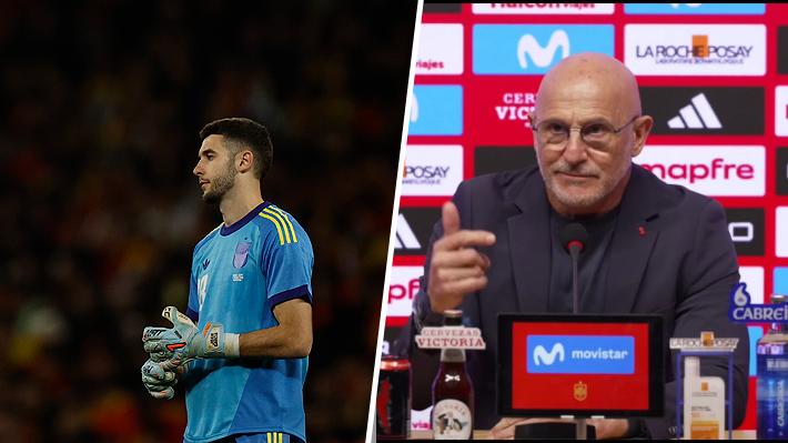 El cambio de Joan García en España que provocó fuertes pifias y el fuerte cruce de Luis de la Fuente con un periodista: "No te voy a contestar"