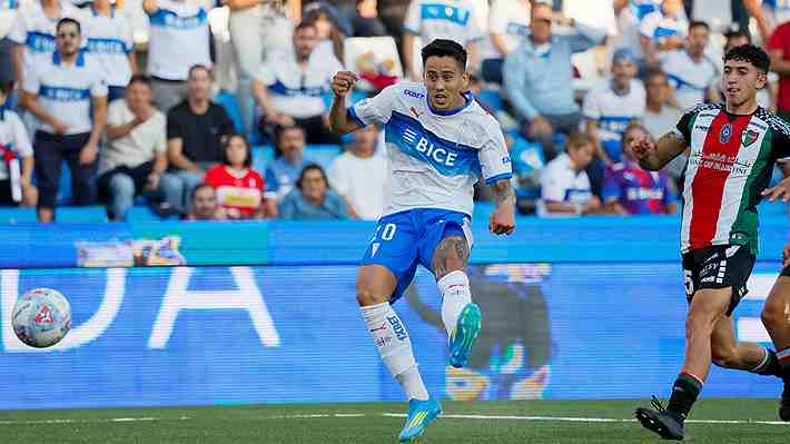 Uno de los mejores del año: Mira el "maradoniano" golazo que anotó Matías Palavecino ante Palestino