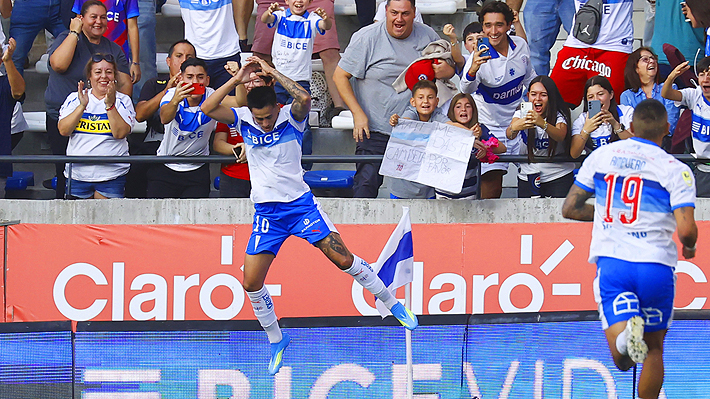 Universidad Católica goleó 6-1 a Palestino en el regreso del Torneo Nacional y llega con confianza al duelo con Boca por la Libertadores